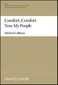 Comfort, Comfort Now My People SSAA choral sheet music cover